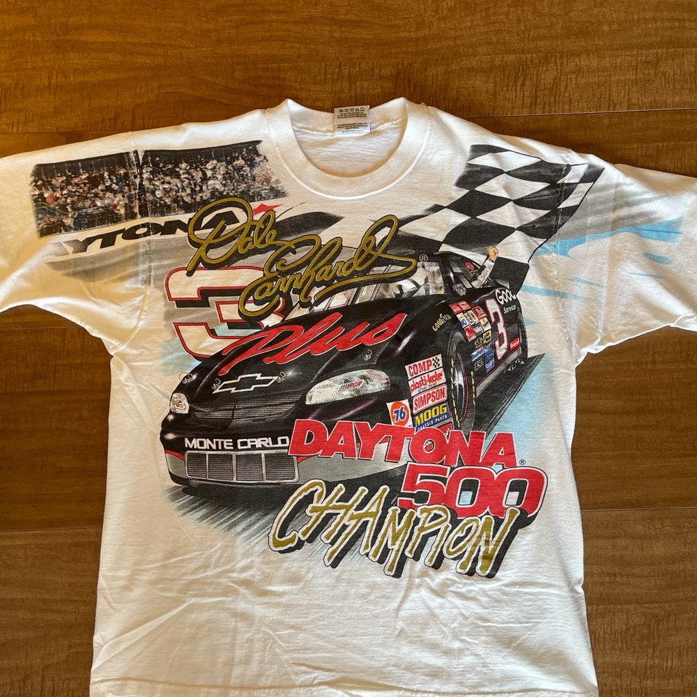 RARE VINTAGE NASCAR #3 DALE EARNHARDT 90s T-SHIRT